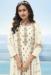 Picture of Classy Georgette Beige Straight Cut Salwar Kameez