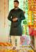 Picture of Admirable Silk Dark Olive Green Kurtas