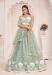 Picture of Marvelous Net Dark Sea Green Lehenga Choli