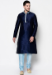 Picture of Sightly Silk Dark Slate Grey Kurtas