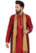 Picture of Well Formed Silk Fire Brick Kurtas