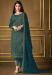 Picture of Silk Midnight Blue Straight Cut Salwar Kameez