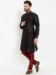 Picture of Admirable Silk Black Kurtas