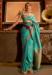 Picture of Sightly Silk Medium Aqua Marine Saree