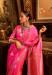 Picture of Sightly Silk Salmon Saree