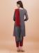 Picture of Cotton Light Slate Grey Readymade Salwar Kameez