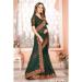 Picture of Elegant Georgette Dark Slate Grey Saree