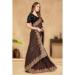 Picture of Sublime Georgette Black Saree