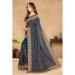 Picture of Marvelous Georgette Midnight Blue Saree