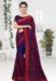 Picture of Shapely Georgette Midnight Blue Saree