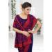 Picture of Shapely Georgette Midnight Blue Saree