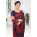 Picture of Classy Georgette Dark Slate Grey Saree