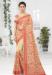 Picture of Ravishing Georgette Burly Wood Saree