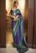 Picture of Excellent Silk Midnight Blue Saree