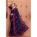 Picture of Exquisite Georgette Midnight Blue Saree