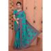 Picture of Nice Georgette Dark Cyan Saree