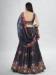 Picture of Ravishing Silk Black Lehenga Choli