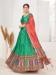 Picture of Statuesque Satin Medium Sea Green Lehenga Choli