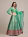 Picture of Silk Dark Sea Green & Dark Sea Green Lehenga Choli