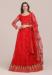 Picture of Splendid Net Crimson Lehenga Choli