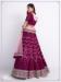 Picture of Resplendent Net Brown Lehenga Choli