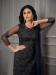 Picture of Elegant Net Black Straight Cut Salwar Kameez