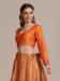 Picture of Splendid Silk Chocolate Lehenga Choli