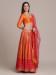 Picture of Taking Net & Silk Chocolate Lehenga Choli