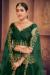 Picture of Marvelous Net Dark Green Lehenga Choli