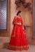 Picture of Alluring Net Crimson Lehenga Choli