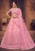 Picture of Fascinating Net Light Pink Lehenga Choli