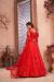 Picture of Pretty Net Crimson Lehenga Choli