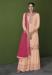 Picture of Georgette Burly Wood Straight Cut Salwar Kameez