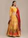 Picture of Taking Net & Silk Sandy Brown Lehenga Choli