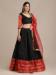 Picture of Magnificent Net & Silk Black Lehenga Choli