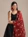 Picture of Taking Net & Silk Black Lehenga Choli