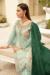 Picture of Georgette Dark Sea Green Straight Cut Salwar Kameez