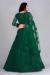 Picture of Comely Net Dark Green Lehenga Choli