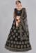 Picture of Resplendent Net & Silk Black Lehenga Choli