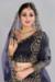 Picture of Magnificent Net & Silk Midnight Blue Lehenga Choli