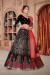 Picture of Georgette & Silk Dark Slate Grey Lehenga Choli