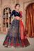 Picture of Georgette & Silk Dark Slate Grey Lehenga Choli