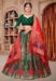 Picture of Georgette & Silk Indian Red & Indian Red Lehenga Choli