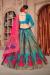 Picture of Stunning Georgette & Silk Dark Cyan Lehenga Choli