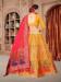 Picture of Shapely Georgette & Silk Golden Rod Lehenga Choli