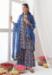 Picture of Synthetic Dark Slate Blue Readymade Salwar Kameez