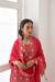 Picture of Wonderful Linen Indian Red Readymade Salwar Kameez