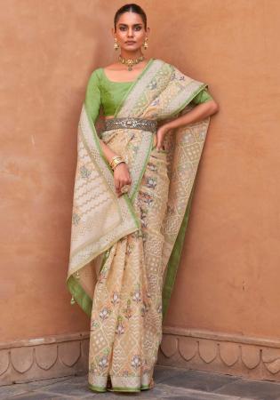 Picture of Admirable Brasso Rosy Brown Saree