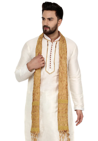 Picture of Marvelous Silk White Kurtas