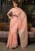 Picture of Bewitching Silk Light Coral Saree